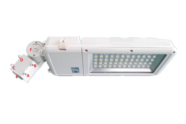 Série de réverbères à LED haute luminosité-FAN (30-120W)